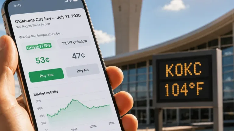 Robinhood launches Oklahoma City weather contract tied to Will Rogers World Airport low