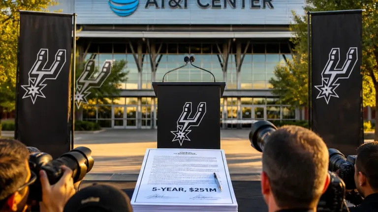 San Antonio Spurs lock in Wembanyama with five-year, $251M rookie-max extension