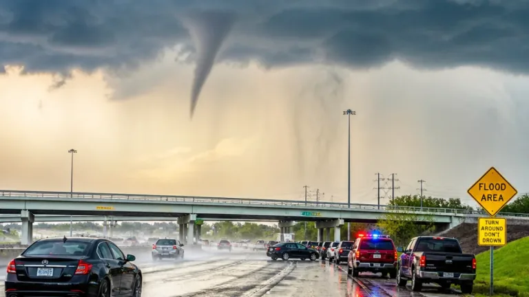 San Antonio tornado reported as South Texas faces heavy rain and flash-flood threat