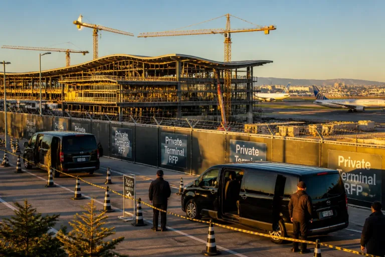 San Francisco airport seeks bidders for private luxury terminal aimed at premium travelers