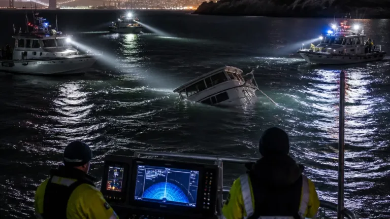 San Francisco authorities identify second victim after cabin cruiser capsizes in Bay