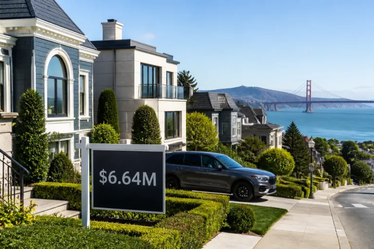 San Francisco Tops U.S. Luxury Market as Typical High-End Home Nears $6.64 Million