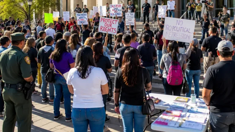 Santa Ana rally backs activist Nadia Topete amid grand jury proceedings