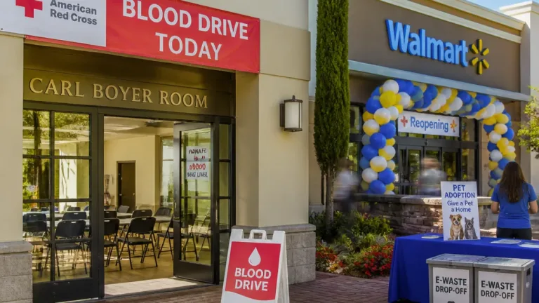 Santa Clarita calendar: Blood drive at City Hall, Walmart reopening and local events this month