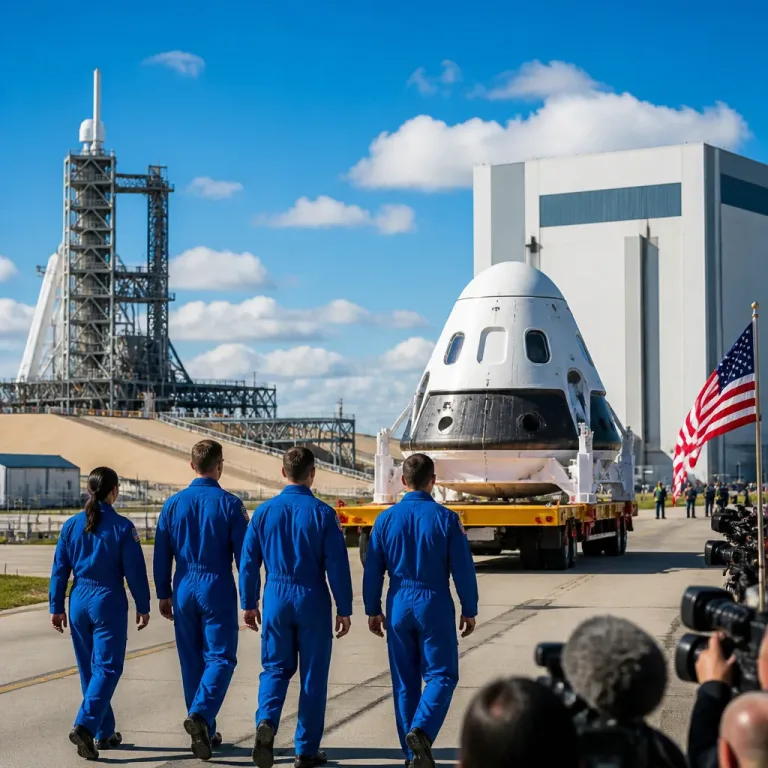 Artemis II crew returns to Kennedy Space Center after record-setting moon fly-around