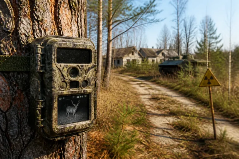 Camera traps in Chernobyl show how wartime operations altered wildlife behavior
