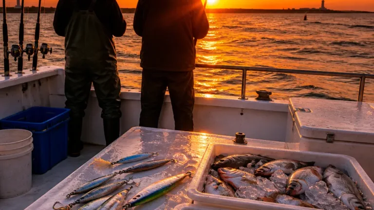 Sea bass and scup on deep reefs; stripers steady in the rips as bonito enter Western Sound