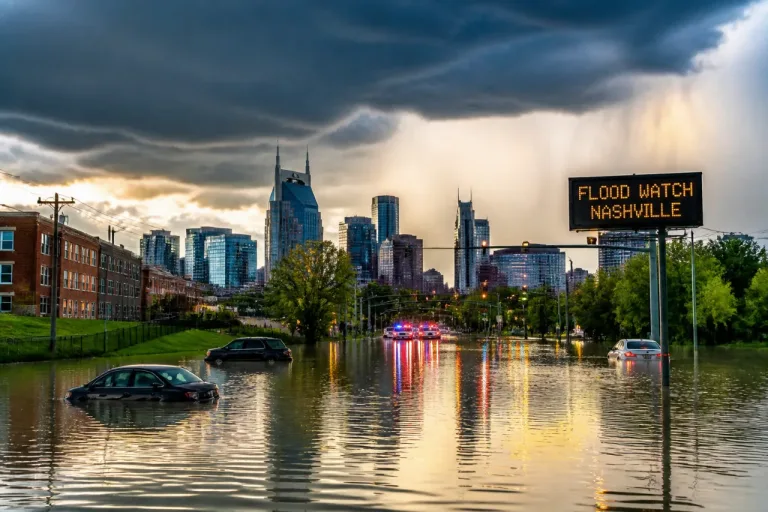 Severe storms sweep Southern Kentucky into Middle Tennessee; Flood Watch through Sunday