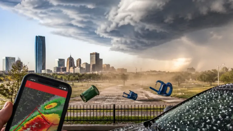 Severe storms with damaging winds and hail threat expected across Oklahoma Saturday