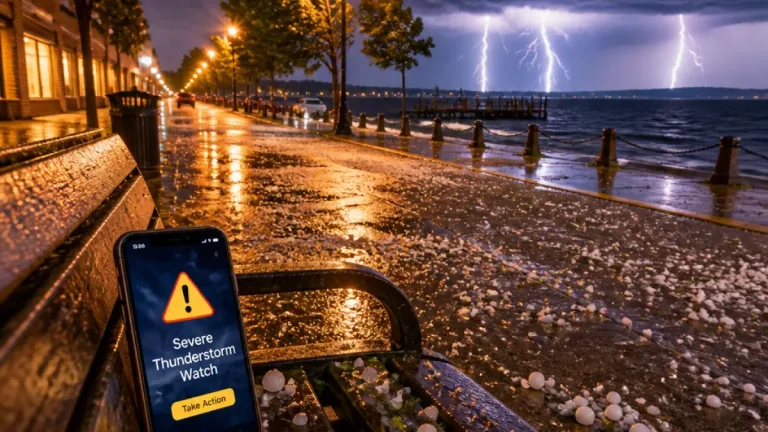 Severe thunderstorm watch covers North Country counties; damaging winds, large hail possible