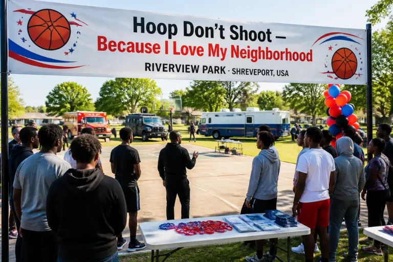 Shreveport launches 'Hoop Don’t Shoot' effort to boost youth engagement and neighborhood safety