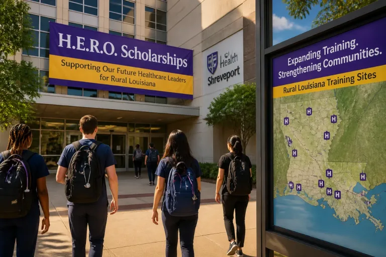 Shreveport students to get H.E.R.O. scholarships aimed at boosting rural health workforce