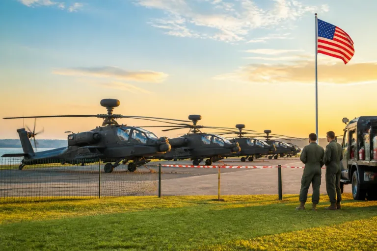 South Carolina National Guard suspends eight Apache pilots after July 4 flyover review