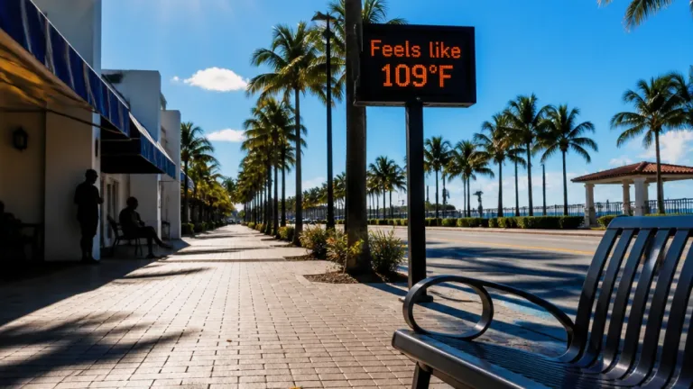 South Florida faces dangerous heat with feels-like readings up to 109 degrees