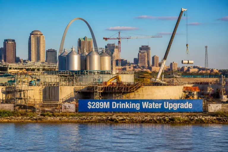St. Louis area wins record $289M loan to upgrade central water plant