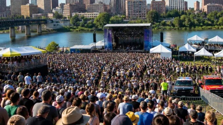 St. Paul’s Harriet Island hosts new Minnesota Country Club festival with big opening day crowd