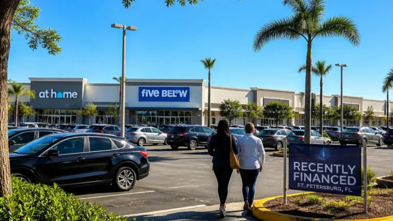 St. Petersburg retail center gets $5M acquisition loan for 97,399 s/f anchored by At Home, Five Below