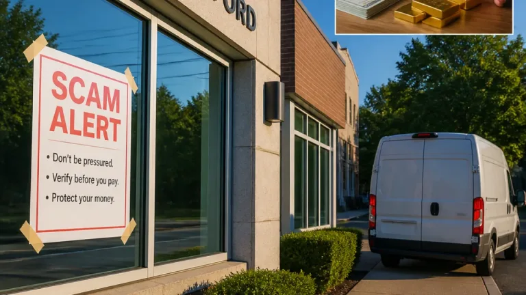 Stamford Police Alert Residents to Rising 'Gold Courier' Scam Targeting Seniors