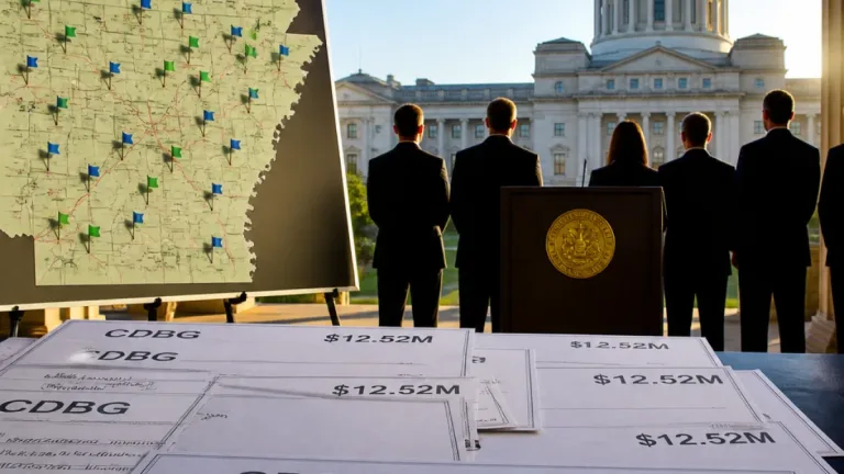 State awards $12.52M in community grants to 88 Arkansas towns and counties