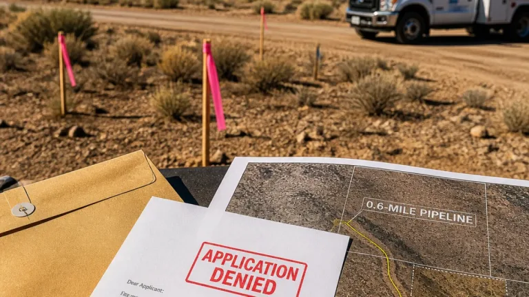State land commissioner blocks 0.6-mile pipeline segment tied to Project Jupiter