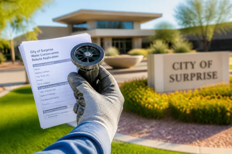 Surprise expands water rebate program with new irrigation nozzle option for residents