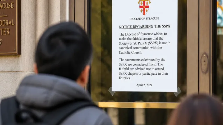 Syracuse bishop warns Catholics that formal ties to SSPX could bring excommunication
