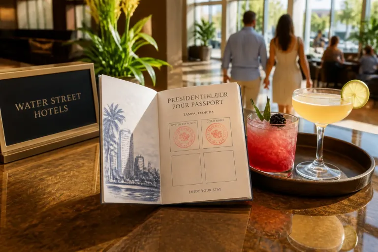 Tampa hotels launch presidential cocktail passport at Water Street through Sept. 7