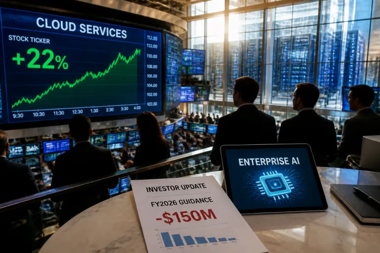 Rackspace rallies after steep guidance cut as company bets big on enterprise AI