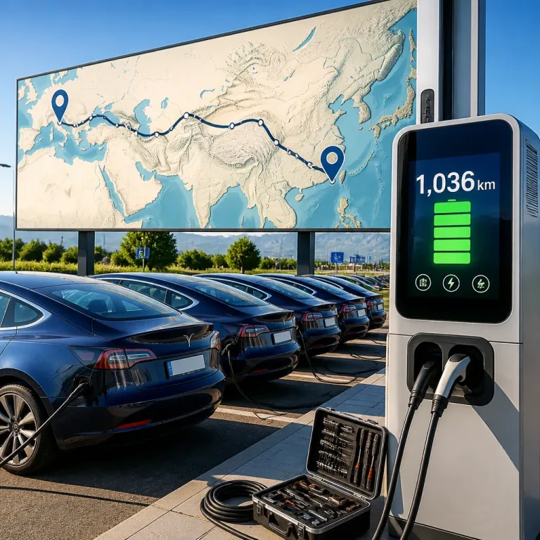 BYD tests 1,036 km range and fast-charging tech on Rome-to-Hong Kong run