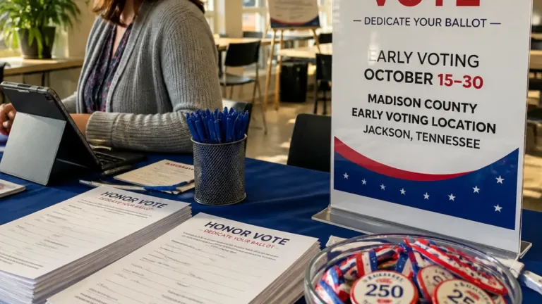 Tennessee voters can dedicate ballots to service members through Honor Vote during early voting