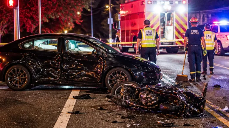 Three killed after Tesla turns into path of motorcycle on Crain Highway in Upper Marlboro
