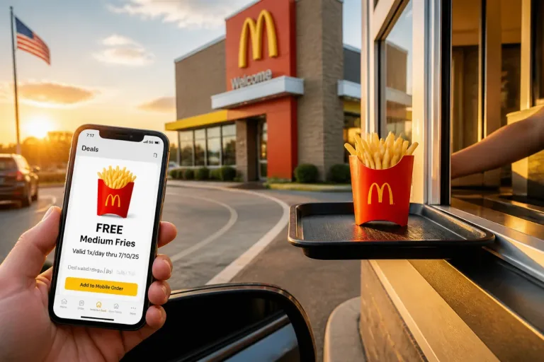 Toledo McDonald’s to give app users a free medium fry on National French Fry Day