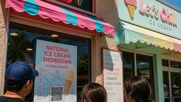 Two Coral Springs ice cream shops advance to national bracket — how residents can vote