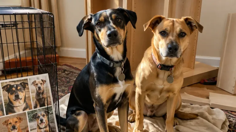 Two rescue dogs from Chelsea seek new home after owners hurt in suspected drive-by