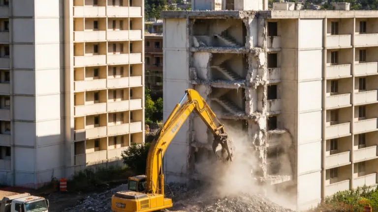 UH Mānoa begins removal of two Hale Noelani buildings as housing overhaul continues