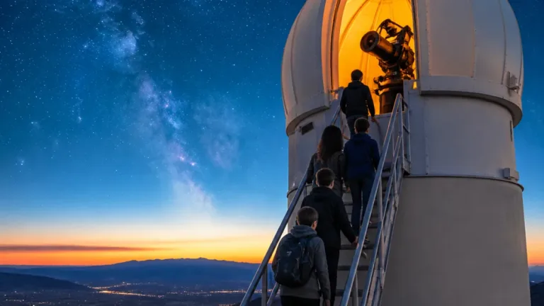 UNR students visit Great Basin Observatory to link classroom research with national park skies
