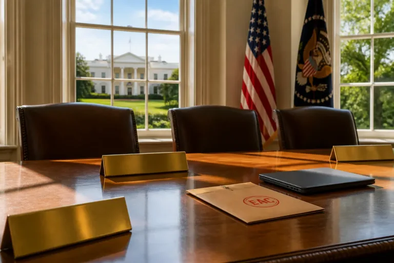 White House removes last EAC commissioners weeks before midterms, raising alarm