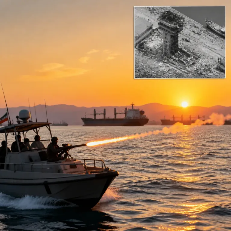 IRGC Navy Says Strait of Hormuz Closed After Warning Shot at Vessel