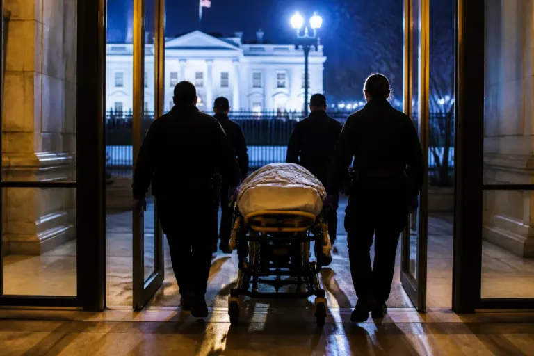 Man charged in White House-area shooting hospitalized after refusing food in custody