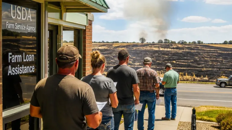 USDA authorizes emergency loans for farmers in 21 Nebraska counties after spring wildfires
