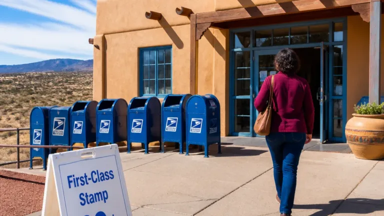 USPS raises First‑Class stamp to 82¢ Sunday, impacting New Mexico mailers