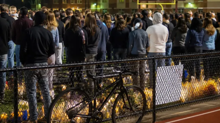 Virginia Beach community gathers at vigil after Salem High student critically injured in hit-and-run