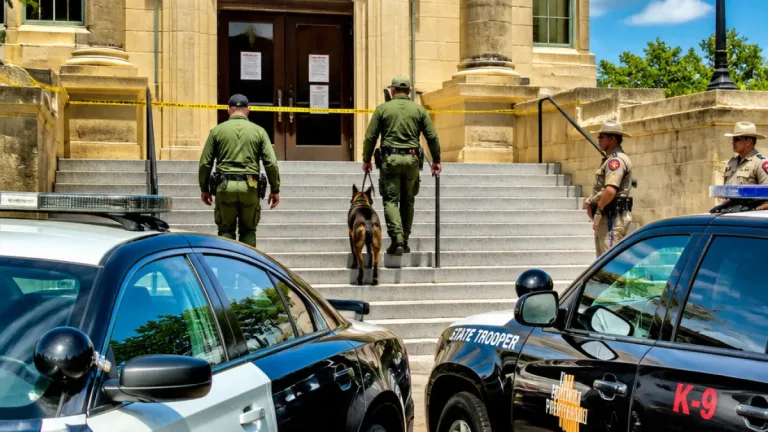 Waco courthouse evacuated after bomb threat; searches find no device