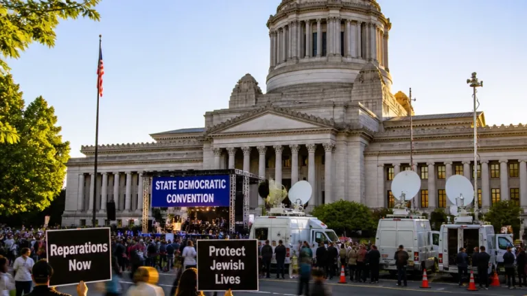 Washington Democrats face backlash over reparations plank, antisemitism language