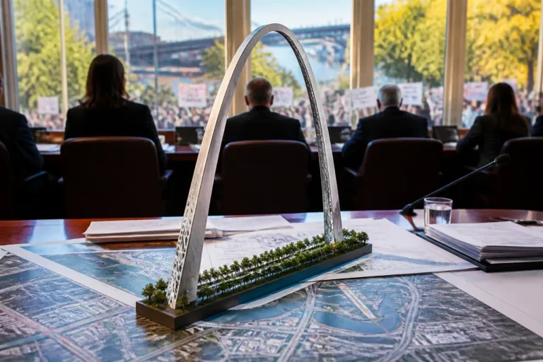 Washington planners give preliminary OK to Trump’s 250-foot arch, height law question deferred