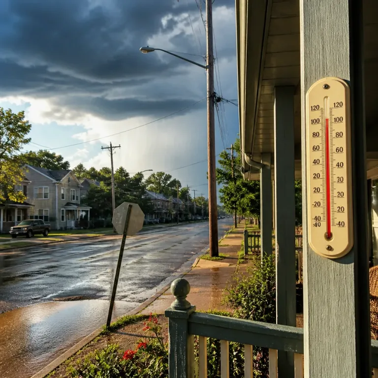 Heat wave eases as storms and heavy rains move into parts of the Southeast
