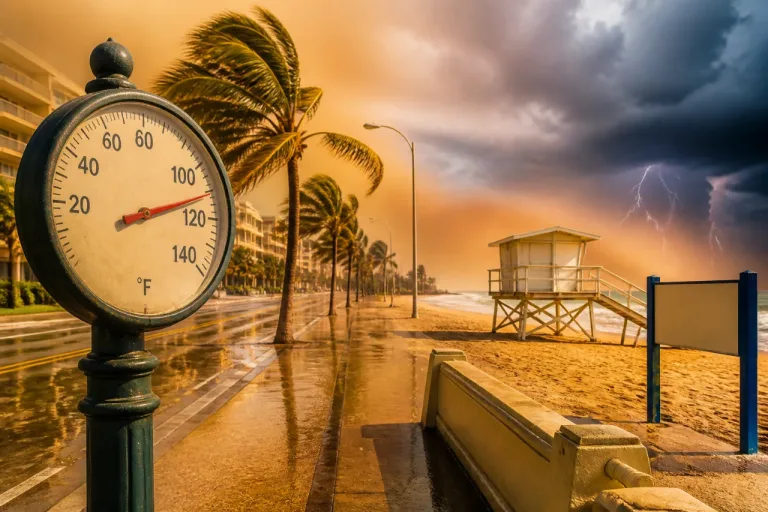 Gulf Coast faces dangerous afternoon heat and isolated severe storms Friday