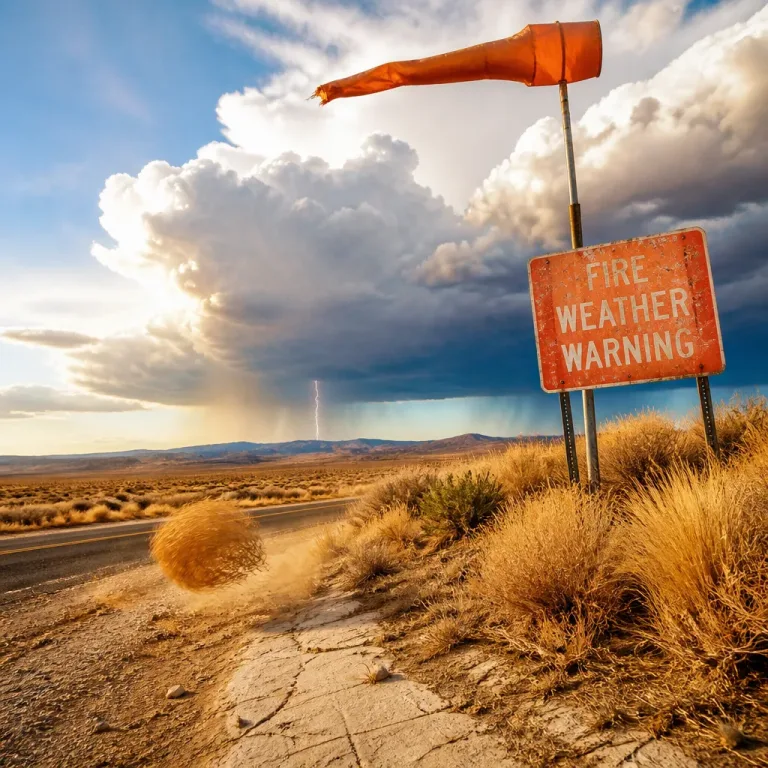 Critical fire weather outlook: gusty winds, tinder-dry fuels and lightning risk this week