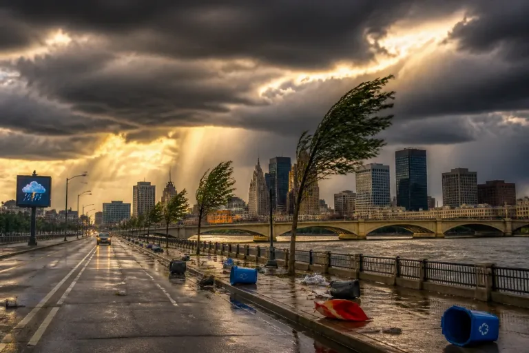 Isolated evening storm threat for Metro Detroit; heat builds into next week