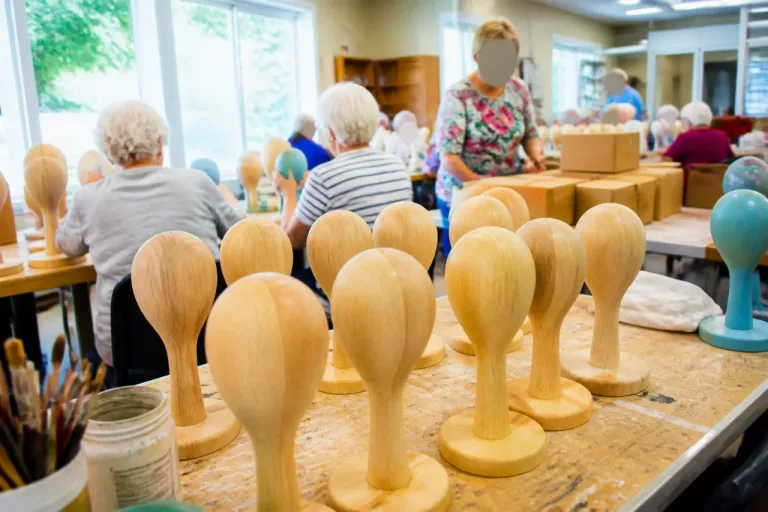 West Hartford resident crafts wooden wig stands to help local cancer patients